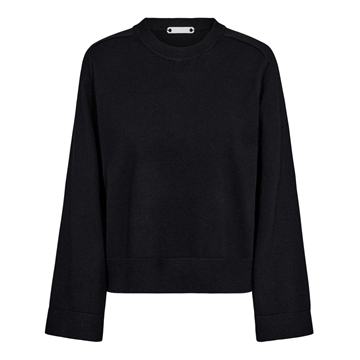 Co Couture MyCC O-Neck Knit 32172 Black